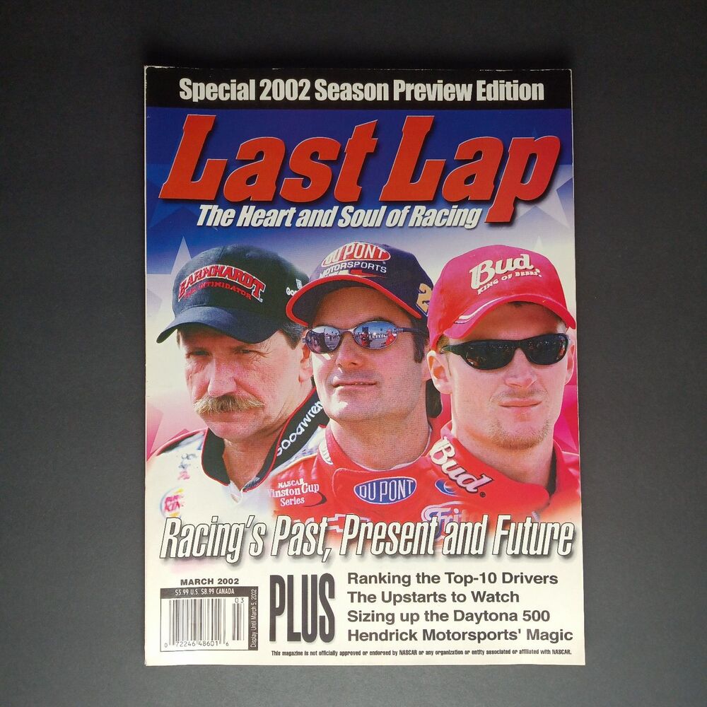 Last Lap The Heart And Soul Of Racing March 2002 Special Season Preview Magazine